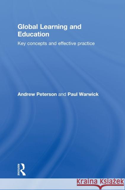 Global Learning and Education: Key Concepts and Effective Practice