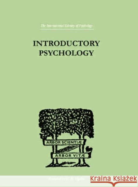 Introductory Psychology: An Approach for Social Workers