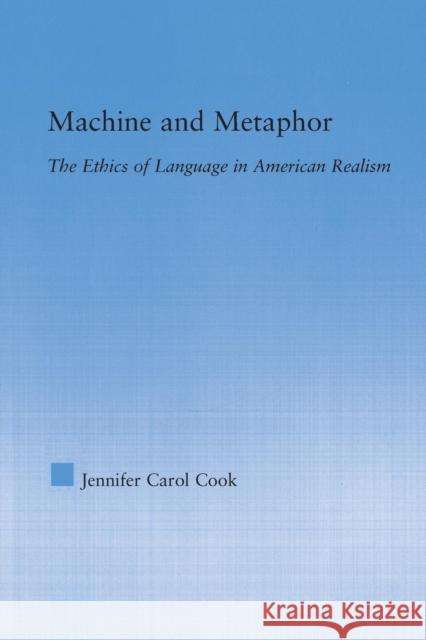 Machine and Metaphor: The Ethics of Language in American Realism
