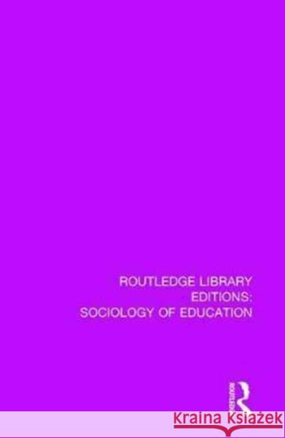 The Sociology of School Organization: Contemporary Sociology of the School