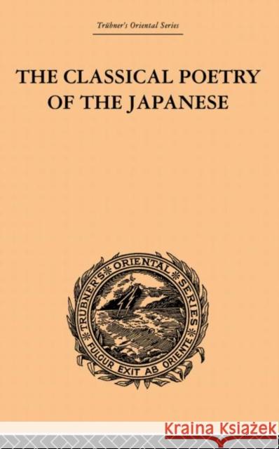 The Classical Poetry of the Japanese