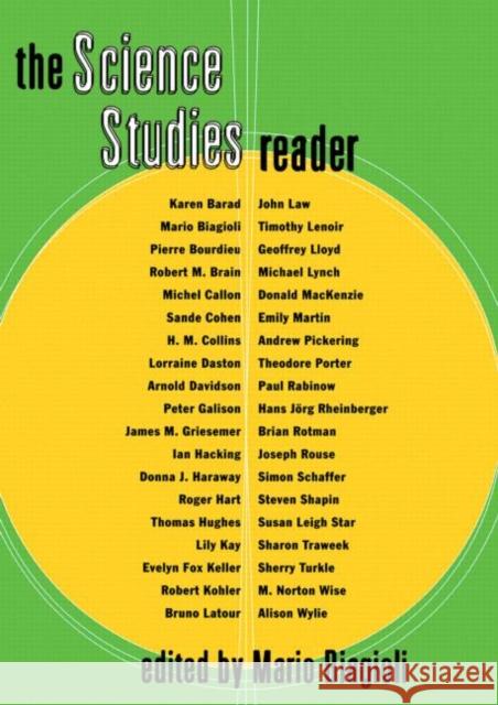 The Science Studies Reader