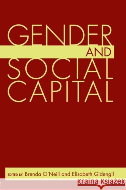 Gender and Social Capital