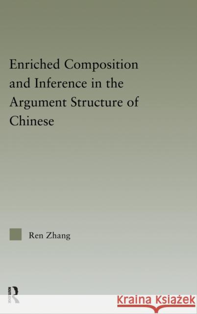 Enriched Composition and Inference in the Argument Structure of Chinese