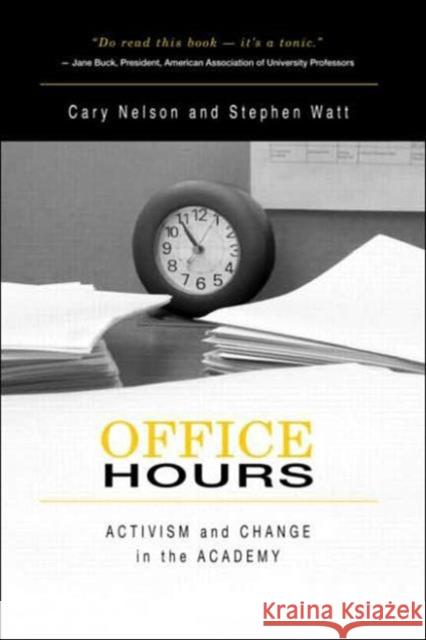 Office Hours: Activism and Change in the Academy