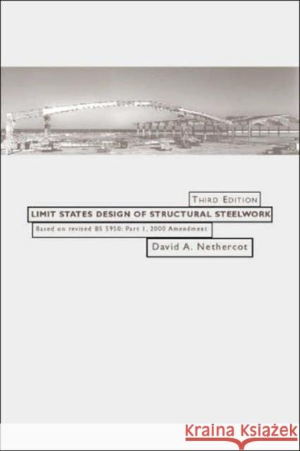 Limit States Design of Structural Steelwork