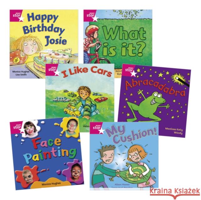 Learn at Home:Star Reading Pink Level Pack (5 fiction and 1 non-fiction book)