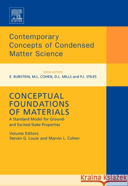 Conceptual Foundations of Materials: A Standard Model for Ground- And Excited-State Properties Volume 2