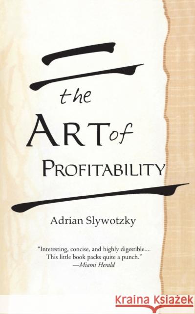 The Art of Profitability