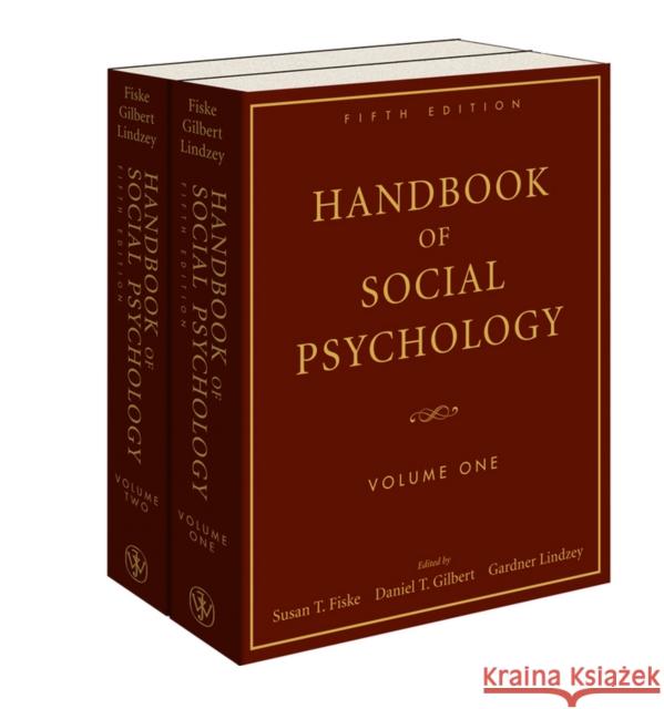 Handbook of Social Psychology