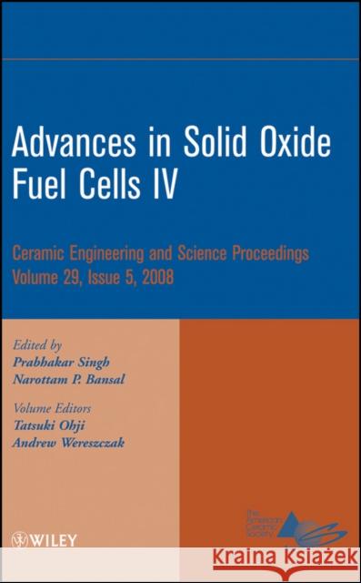 Advances in Solid Oxide Fuel Cells IV, Volume 29, Issue 5