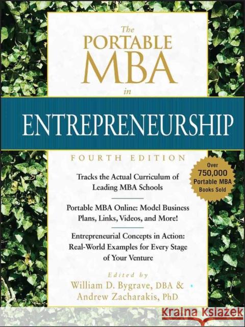 The Portable MBA in Entrepreneurship