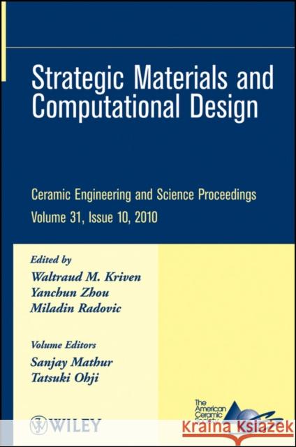 Strategic Materials and Computational Design, Volume 31, Issue 10