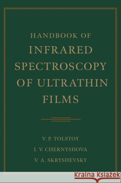 Handbook of Infrared Spectroscopy of Ultrathin Films