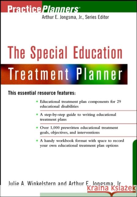 The Special Education Treatment Planner