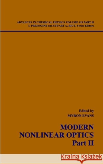 Modern Nonlinear Optics, Volume 119, Part 2