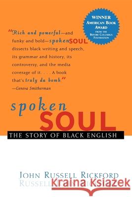 Spoken Soul: The Story of Black English