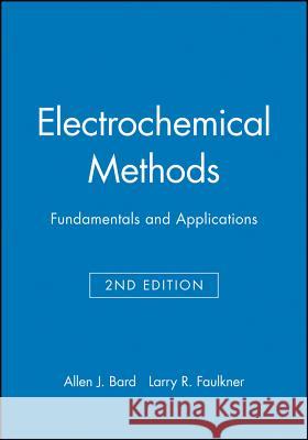 Electrochemical Methods: Fundamentals and Applicaitons, 2e Student Solutions Manual