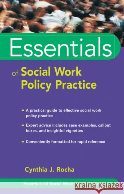 Essentials of Social Work Policy Practice
