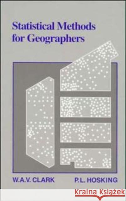 Statistical Methods for Geographers