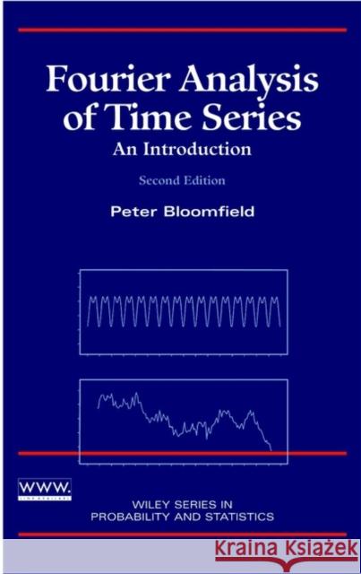 Fourier Analysis of Time Series: An Introduction