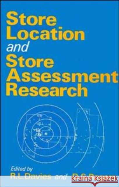 Store Location and Assessment Research