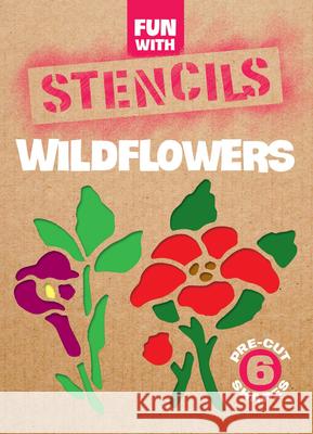 Fun with Stencils: Wildflowers