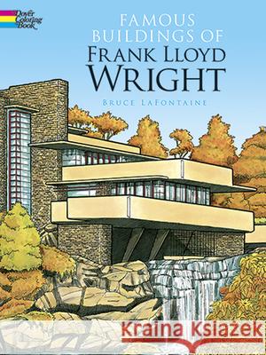 Famous Buildings of Frank Lloyd Wright Coloring Book