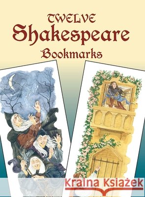 Twelve Shakespeare Bookmarks