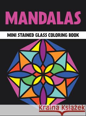 Little Mandalas Stained Glass Coloring Book