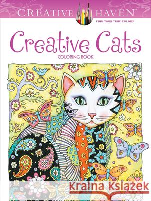 Creative Haven Creative Cats Coloring Book