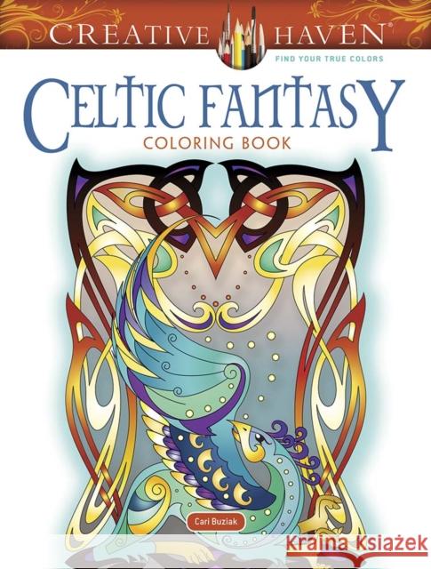 Creative Haven Celtic Fantasy Coloring Book