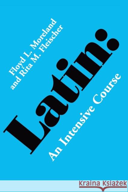 Latin: An Intensive Course