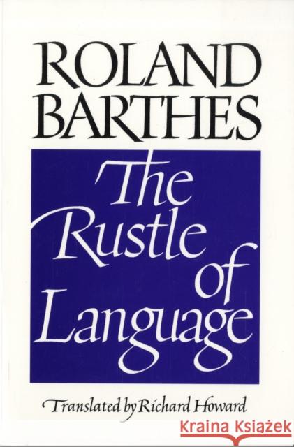 The Rustle of Language