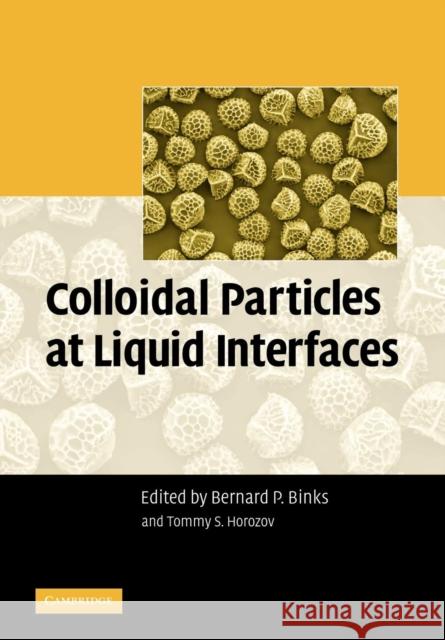 Colloidal Particles at Liquid Interfaces