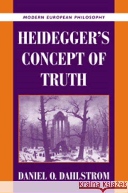 Heidegger's Concept of Truth