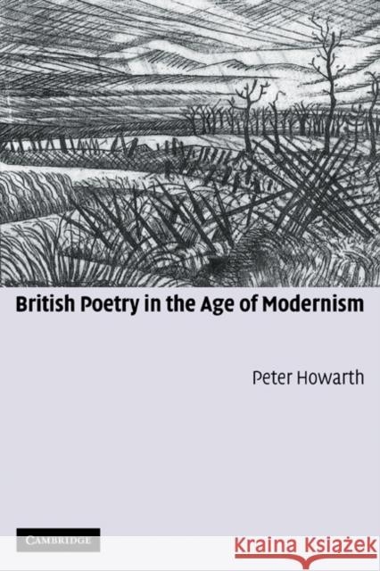 British Poetry in the Age of Modernism