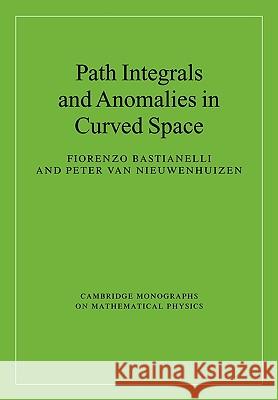 Path Integrals and Anomalies in Curved Space