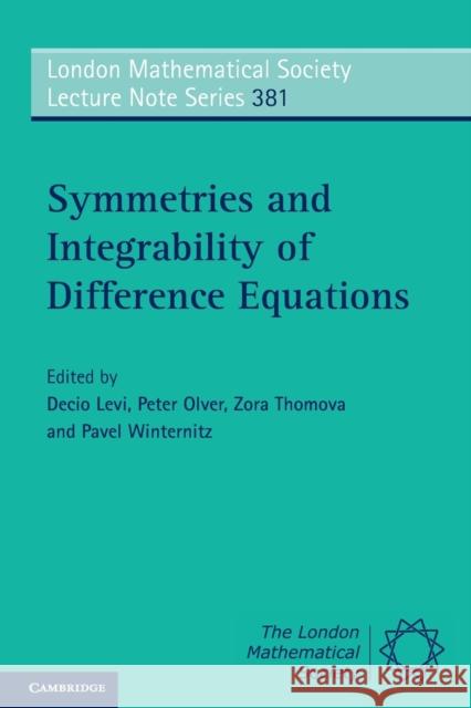 Symmetries and Integrability of Difference Equations