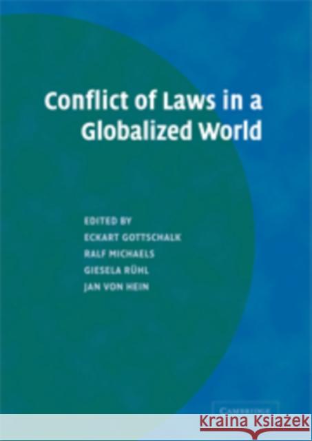 Conflict of Laws in a Globalized World