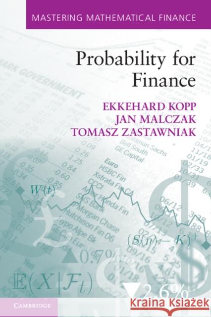 Probability for Finance