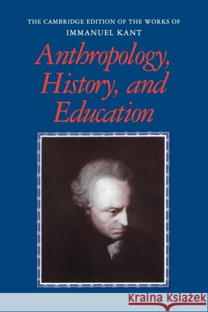 Anthropology, History, and Education