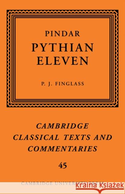 Pindar: 'Pythian Eleven'