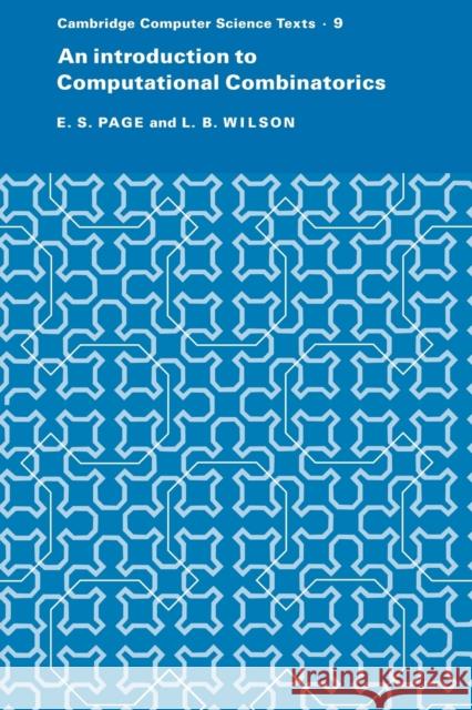 An Introduction to Computational Combinatorics