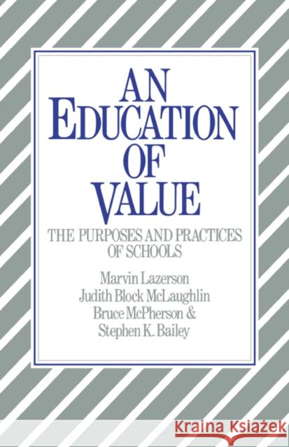 An Education of Value