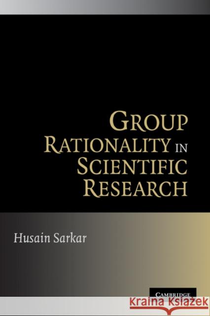 Group Rationality in Scientific Research