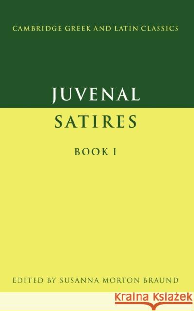 Juvenal: Satires Book I