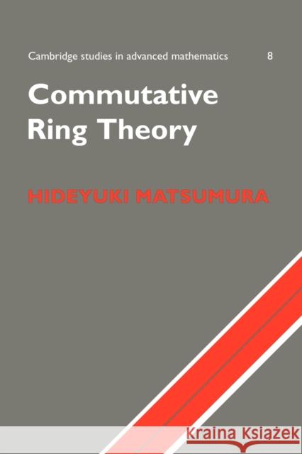 Commutative Ring Theory