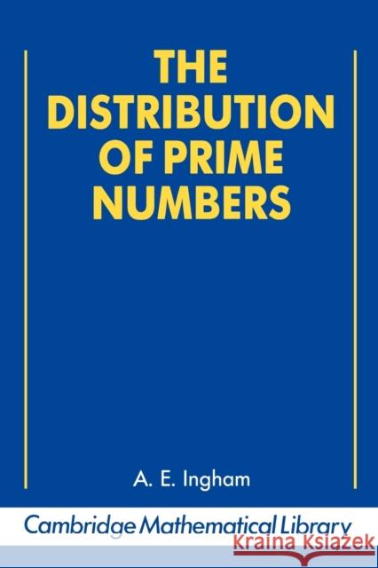 The Distribution of Prime Numbers