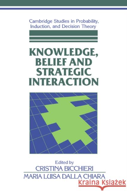 Knowledge, Belief, and Strategic Interaction